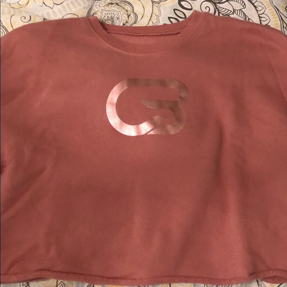 Cyclebar cropped sweater